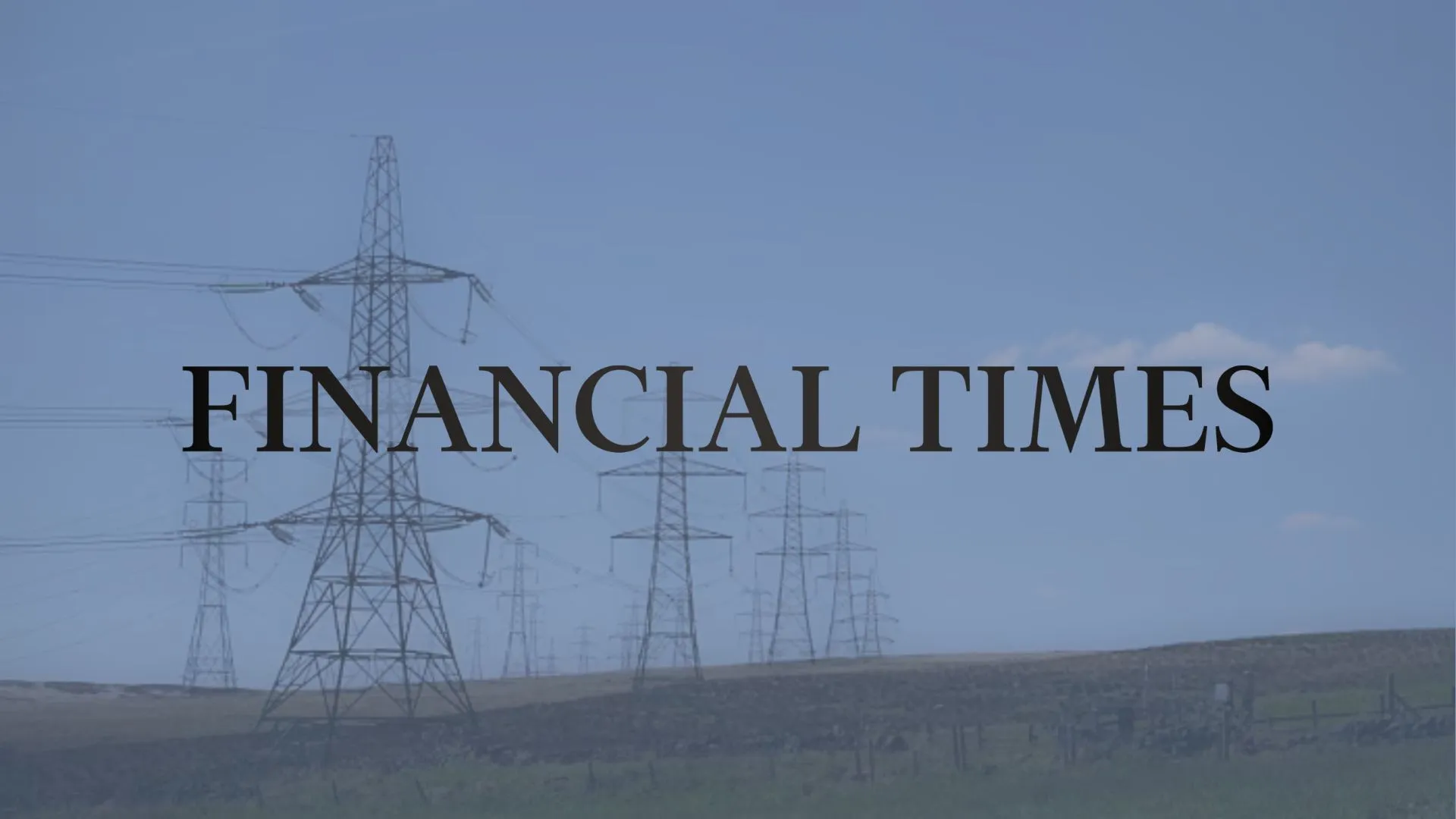 Financial Times letter cover