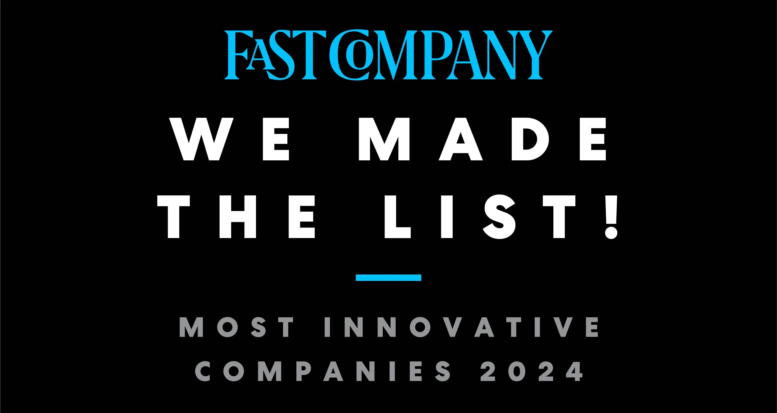 Fast Company Most Innovative Companies 2024